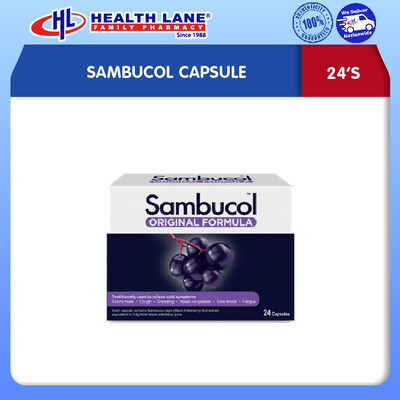 SAMBUCOL CAPSULE (24'S)